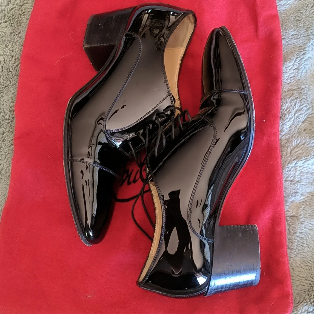 Christian Louboutin patent leather loafers - Picture 3 of 10